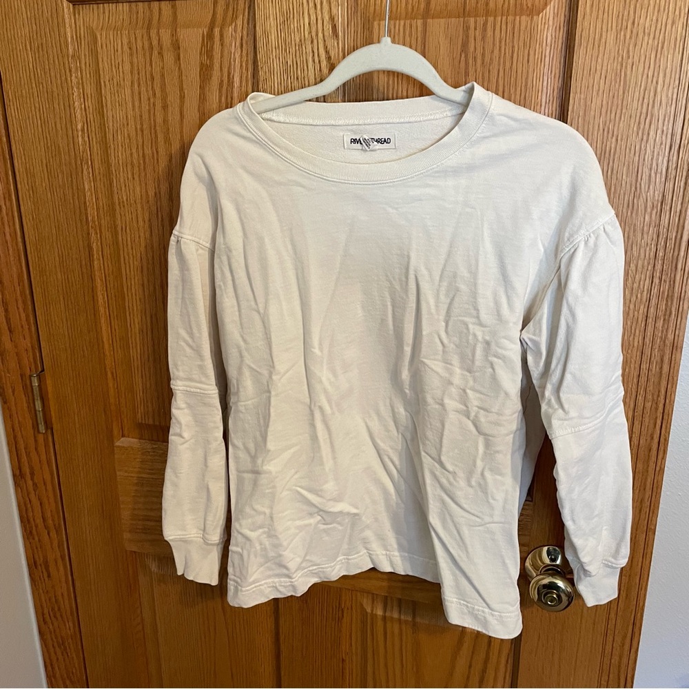 Rivet & Thread Offwhite Sweatshirt Size M